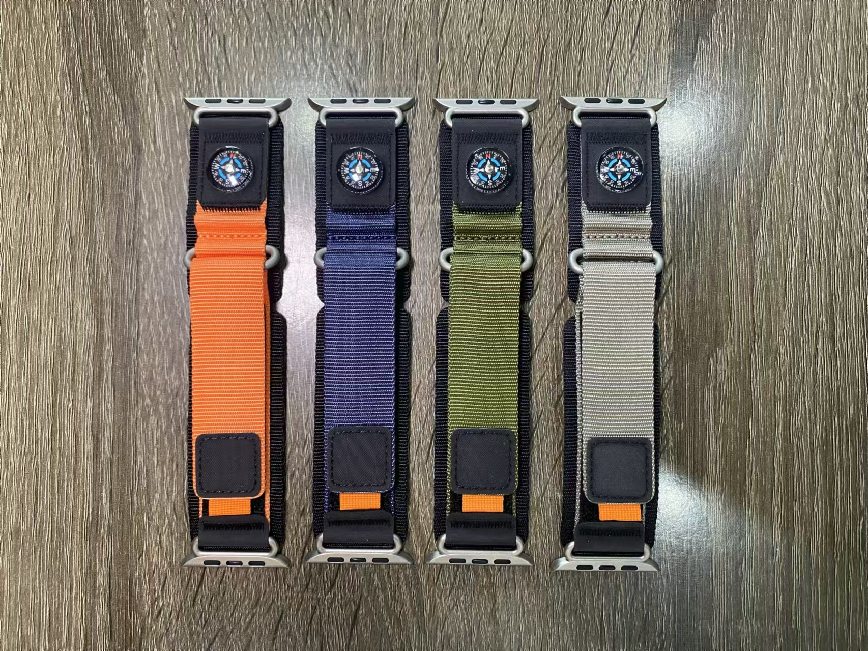 Nylon black smartwatch band 42/44/45/46/49mm ap25.1.42