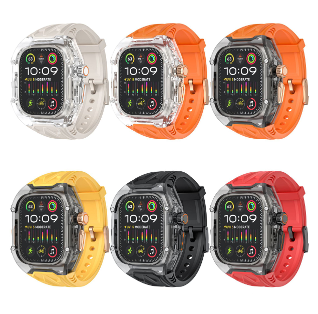 TPU+PC red smartwatch band 49mm ap26.6.49